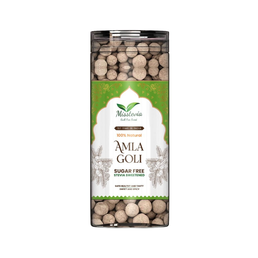 Sugar-Free Amla Goli | Stevia based Spicy & Sweet | Healthy Mouth Freshener