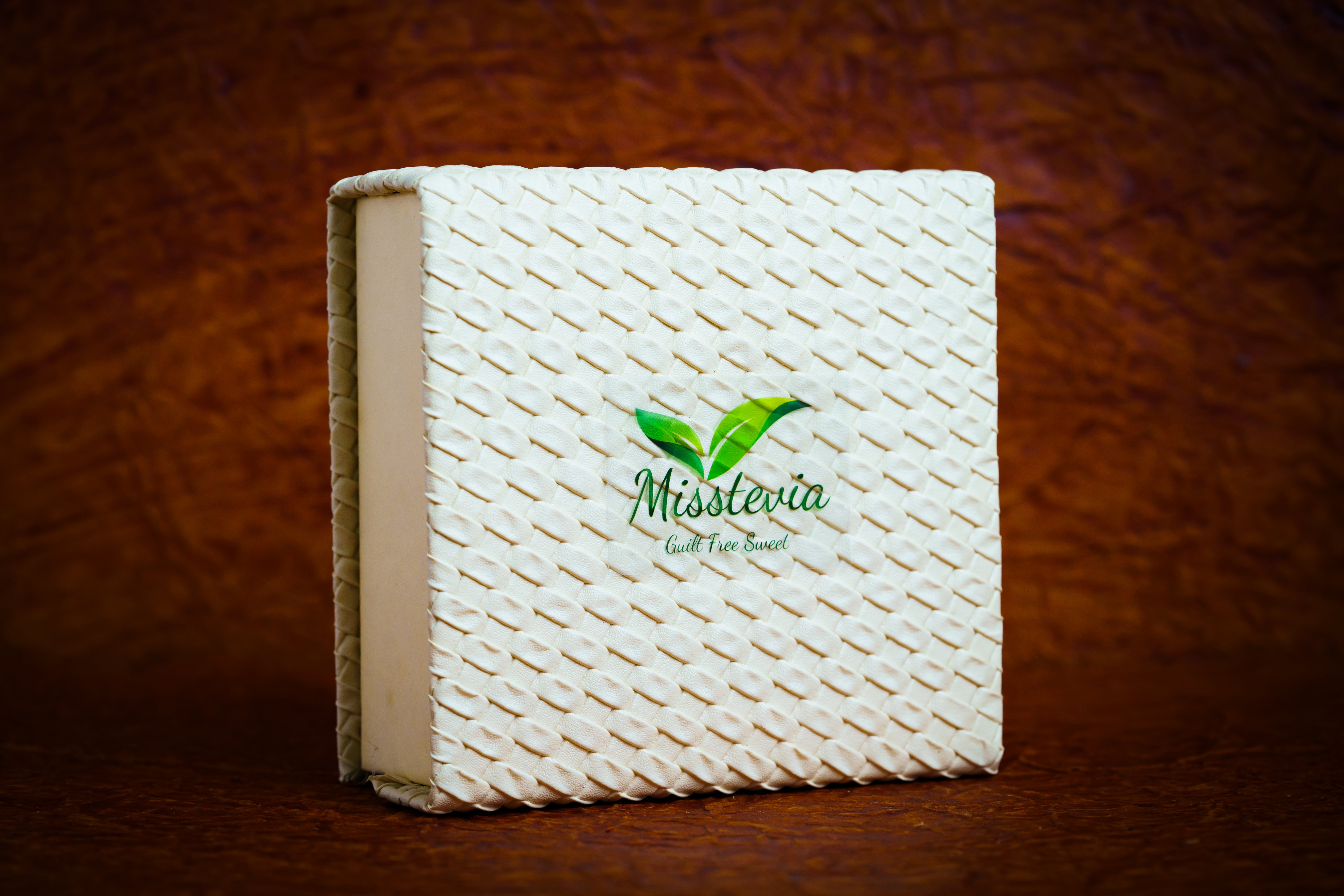 Sugar Free Sweets Gift Box 310g | Stevia sweetened | Kaju Katli 125g| Cashew Almond Dry Fruit Laddu 125g | Meetha Paan 30g | Sweet Saunf 30g | Tealight Candle & Holder | Sugar free Mithai| Kids & Diabetic Friendly| Gift Hamper