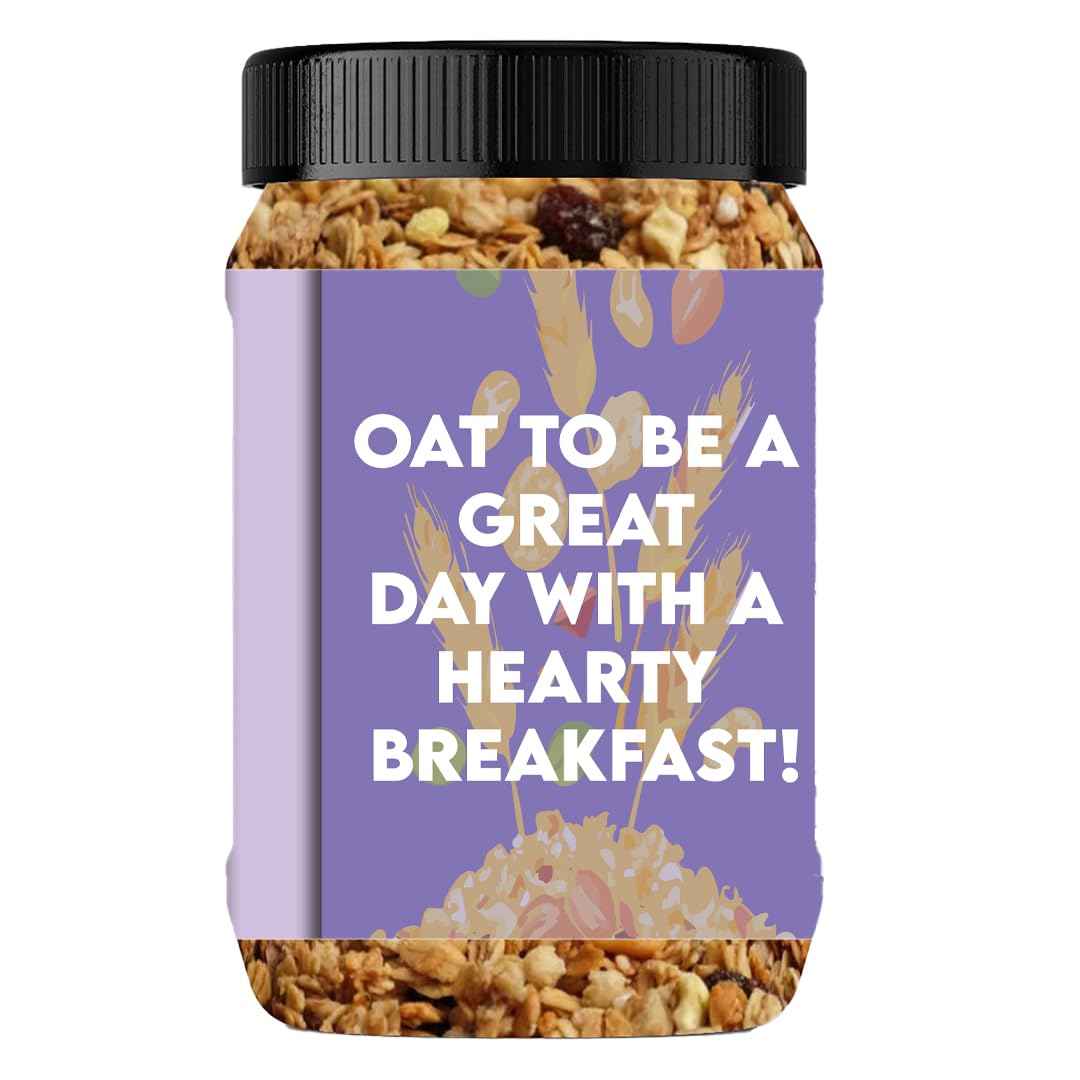 Sugar Free Muesli 500g | Stevia Sweetened | Low Calorie| Kids & Diabetic Friendly - Misstevia